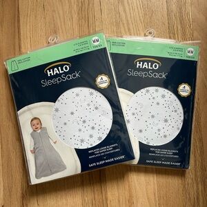 2 HALO SleepSacks, Size Medium NWT